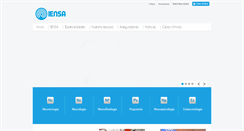 Desktop Screenshot of iensa.es